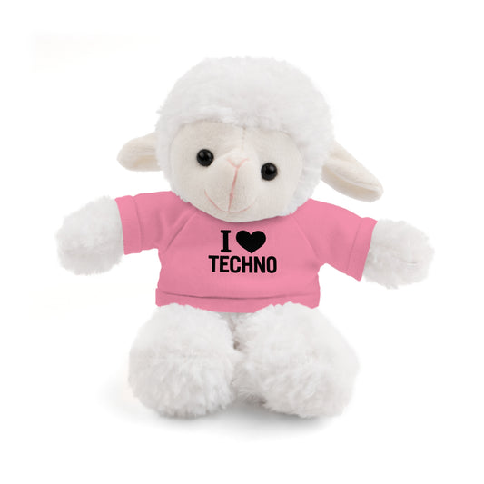 Techno OCTAV3 Sheep – Collectible Plush with Tee