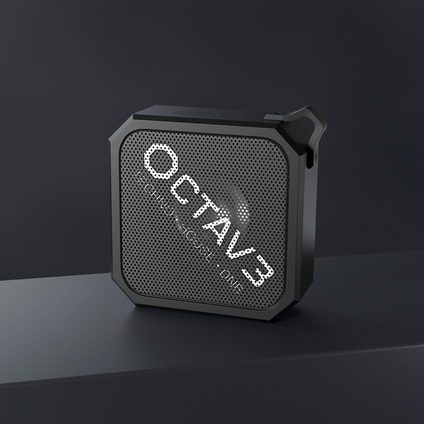 OCTAV3 “Blackwater” Outdoor Bluetooth Speaker – Rugged Waterproof Techno/DnB Edition