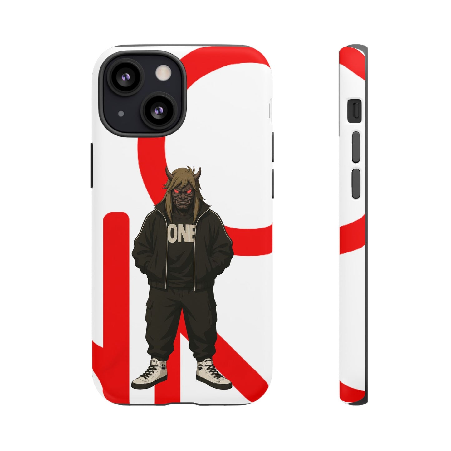 OCTAV3 ONE — Street Samurai Red Phone Case