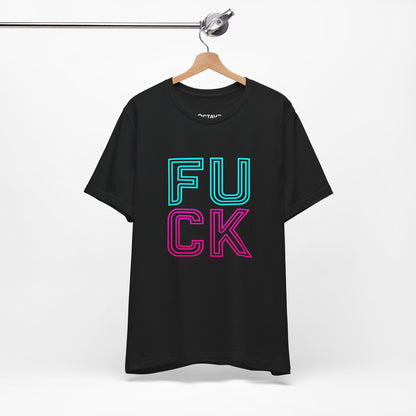 OCTAV3 F.U.C.KASALA Neon Statement T-Shirt – Bold Cyberpunk Graphic Tee