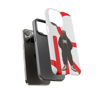 OCTAV3 ONE — Street Samurai Red Phone Case
