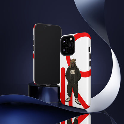 OCTAV3 ONE — Street Samurai Red Phone Case