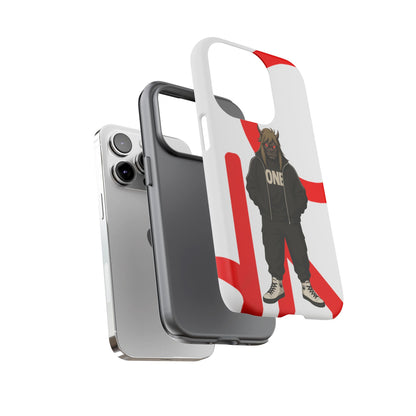 OCTAV3 ONE — Street Samurai Red Phone Case