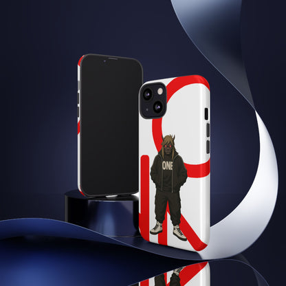 OCTAV3 ONE — Street Samurai Red Phone Case
