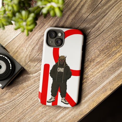 OCTAV3 ONE — Street Samurai Red Phone Case