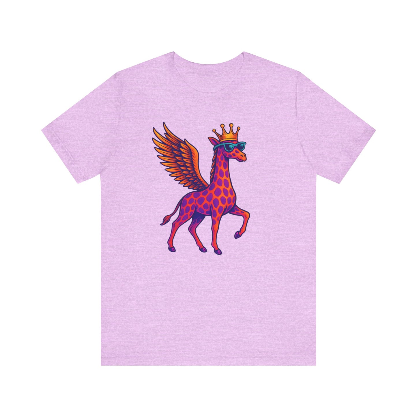 GFLY Royal T-Shirt | Crowned Flying Giraffe Graphic Tee
