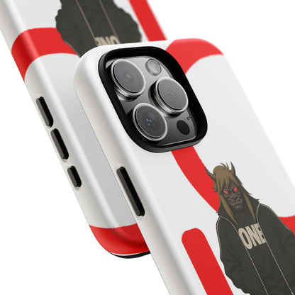 OCTAV3 ONE — Street Samurai Red Phone Case