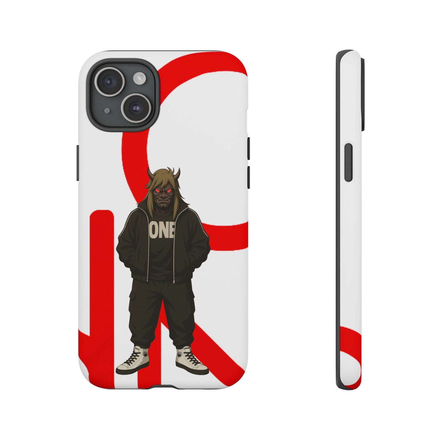 OCTAV3 ONE — Street Samurai Red Phone Case