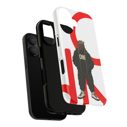OCTAV3 ONE — Street Samurai Red Phone Case