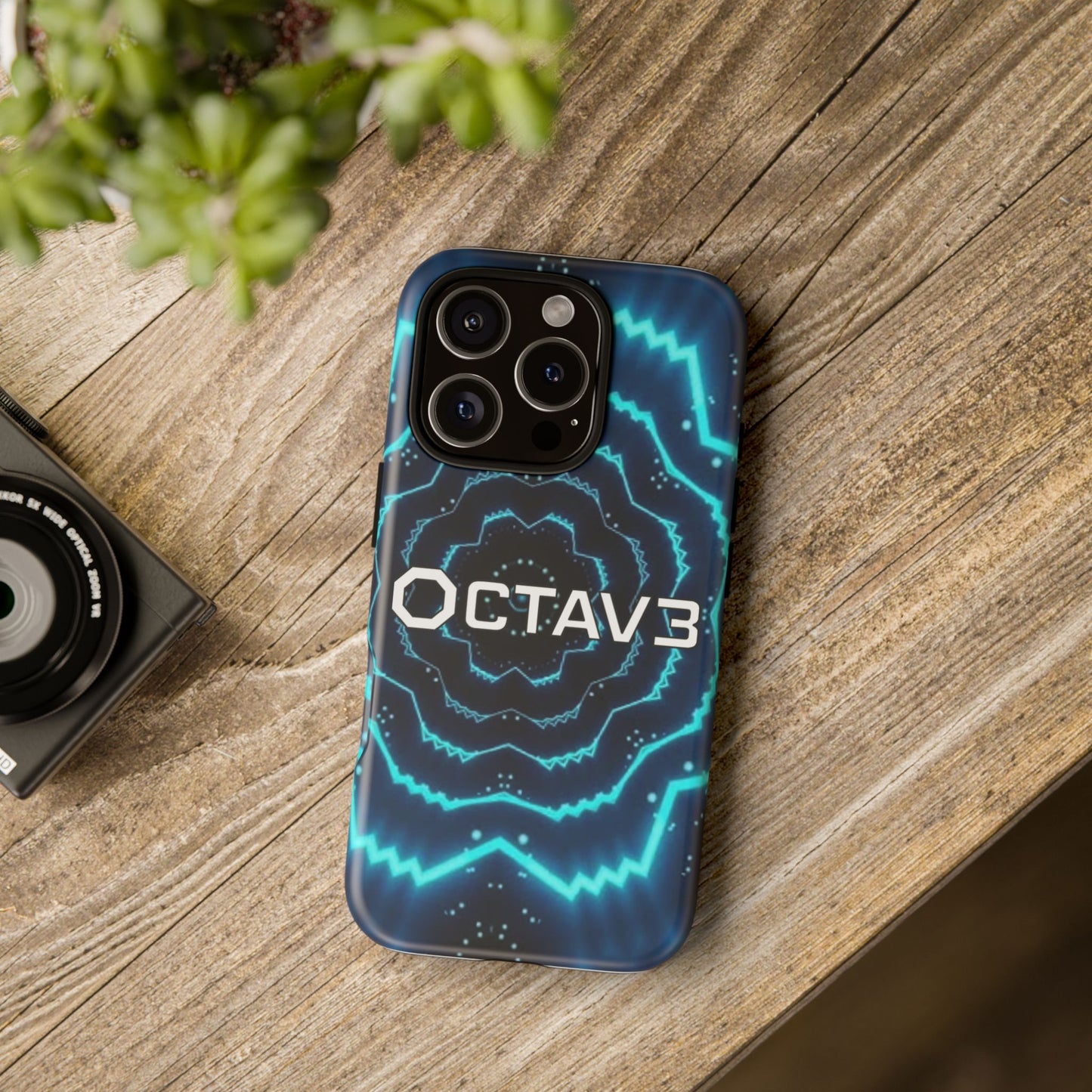 Octav3 Frequiency Portal Phone Case