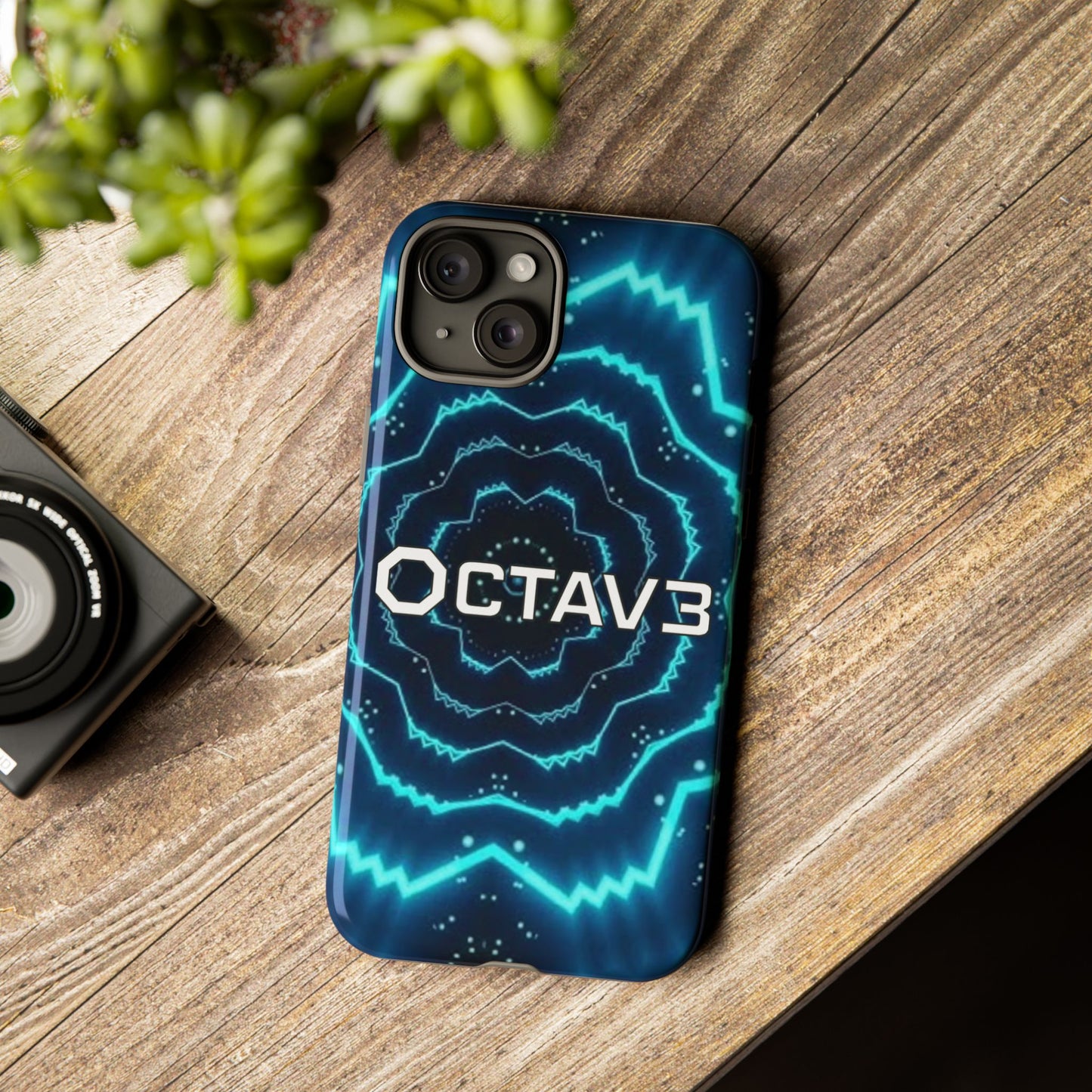 Octav3 Frequiency Portal Phone Case