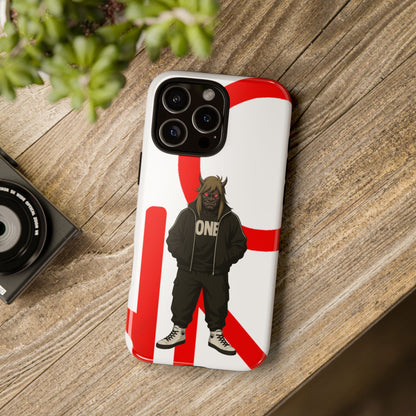 OCTAV3 ONE — Street Samurai Red Phone Case