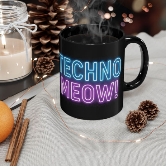 National Cat Day Drop – Techno MEOW! Mug