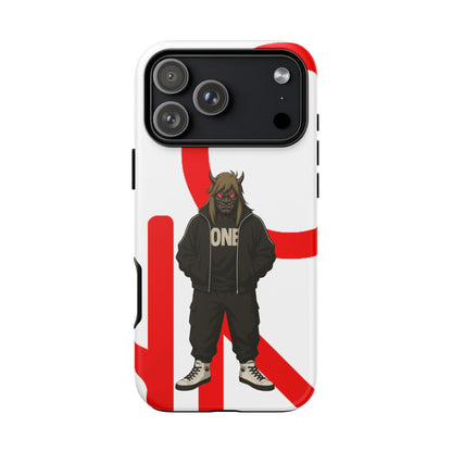 OCTAV3 ONE — Street Samurai Red Phone Case