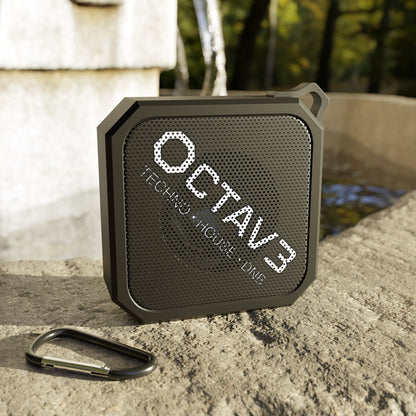 OCTAV3 “Blackwater” Outdoor Bluetooth Speaker – Rugged Waterproof Techno/DnB Edition