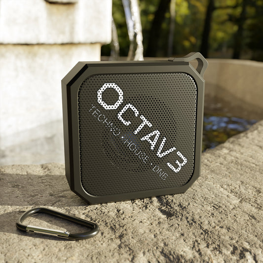 OCTAV3 “Blackwater” Outdoor Bluetooth Speaker – Rugged Waterproof Techno/DnB Edition