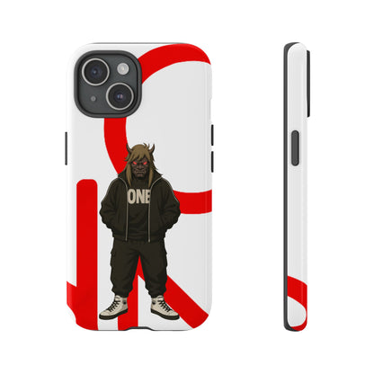 OCTAV3 ONE — Street Samurai Red Phone Case