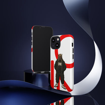 OCTAV3 ONE — Street Samurai Red Phone Case