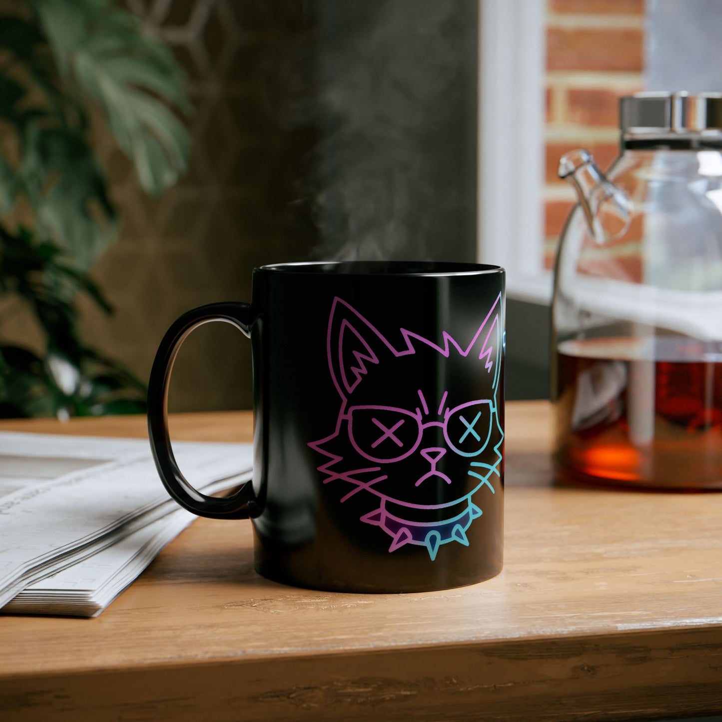 National Cat Day Drop – Techno MEOW! Mug