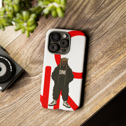 OCTAV3 ONE — Street Samurai Red Phone Case