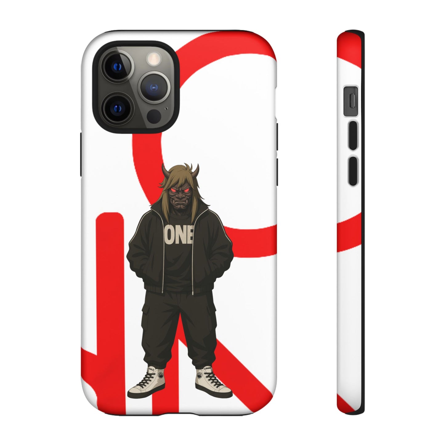 OCTAV3 ONE — Street Samurai Red Phone Case