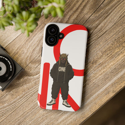 OCTAV3 ONE — Street Samurai Red Phone Case