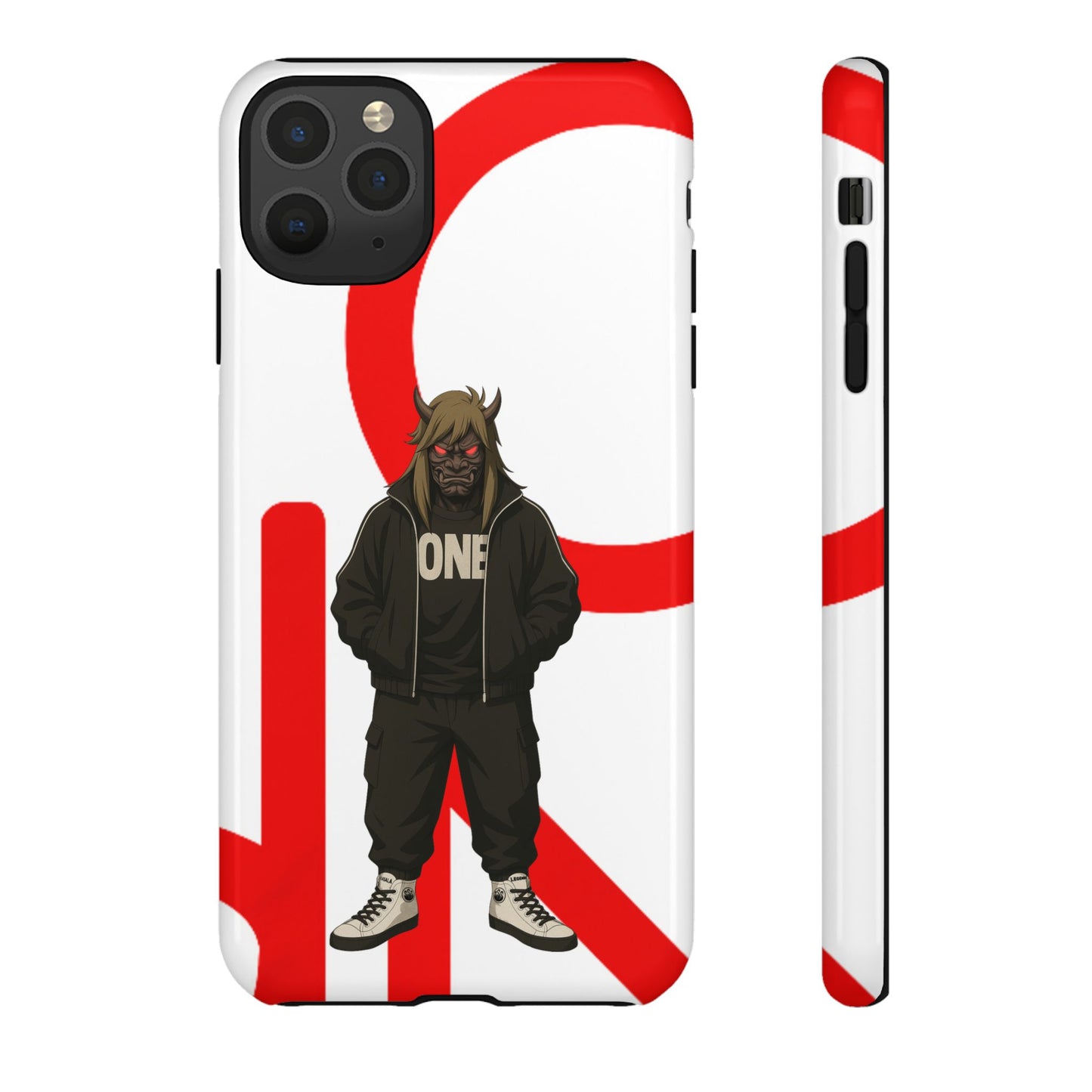 OCTAV3 ONE — Street Samurai Red Phone Case