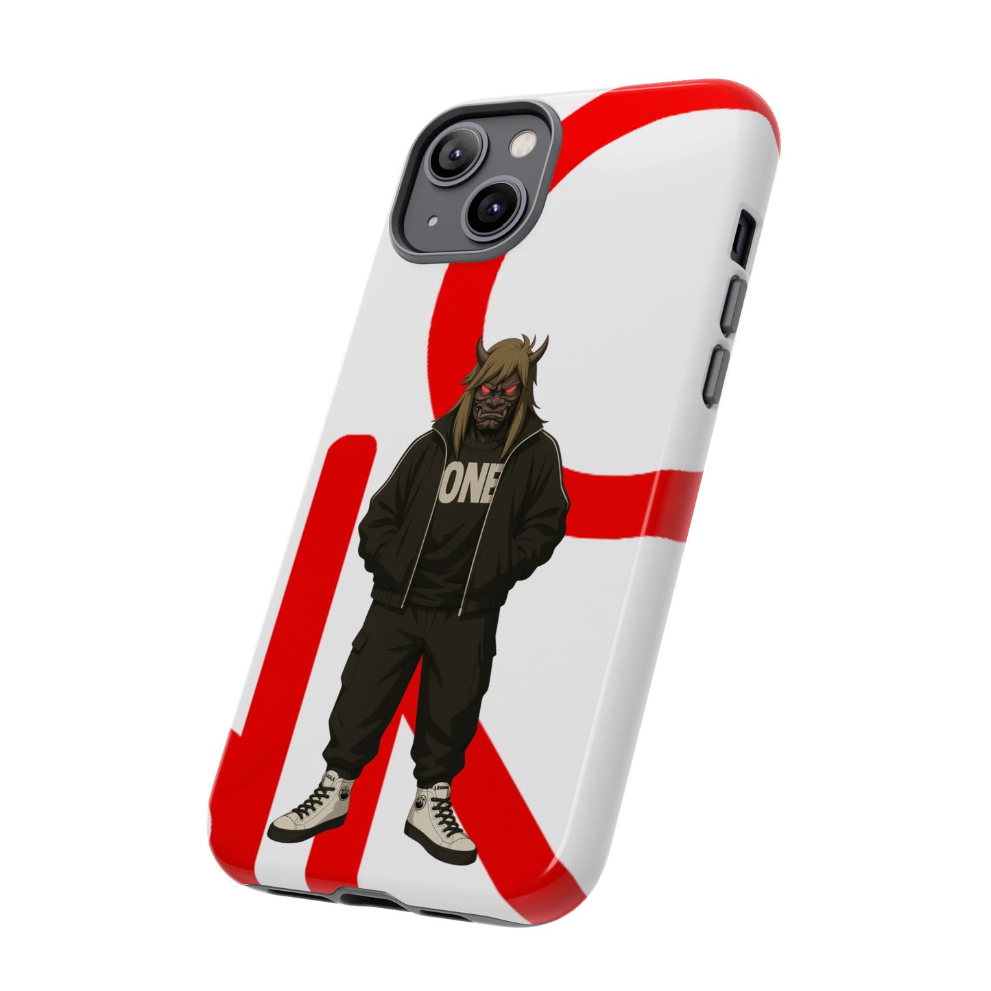 OCTAV3 ONE — Street Samurai Red Phone Case
