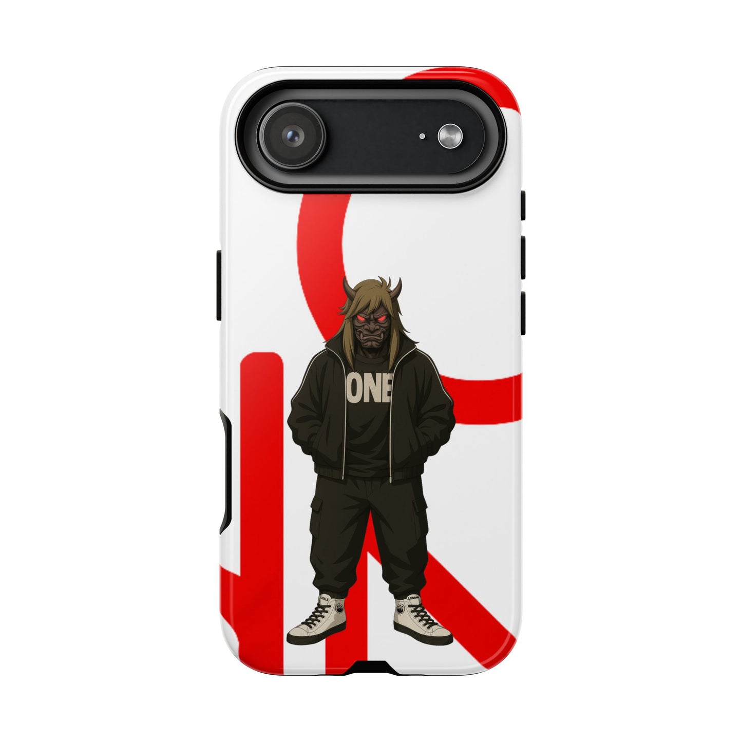 OCTAV3 ONE — Street Samurai Red Phone Case