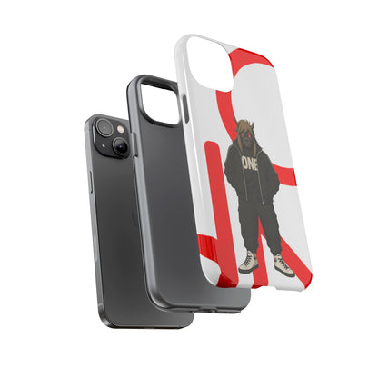 OCTAV3 ONE — Street Samurai Red Phone Case