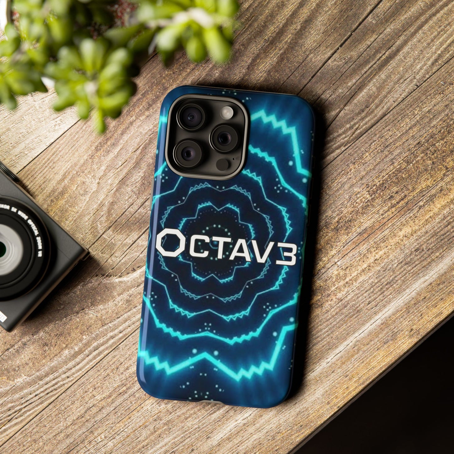 Octav3 Frequiency Portal Phone Case