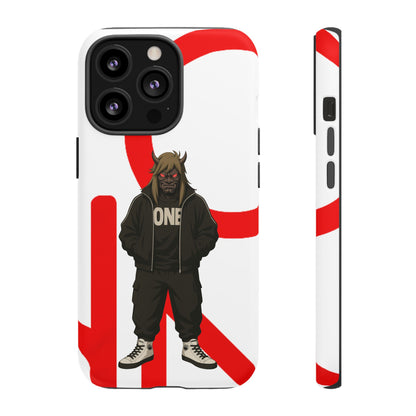 OCTAV3 ONE — Street Samurai Red Phone Case