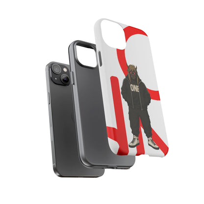 OCTAV3 ONE — Street Samurai Red Phone Case