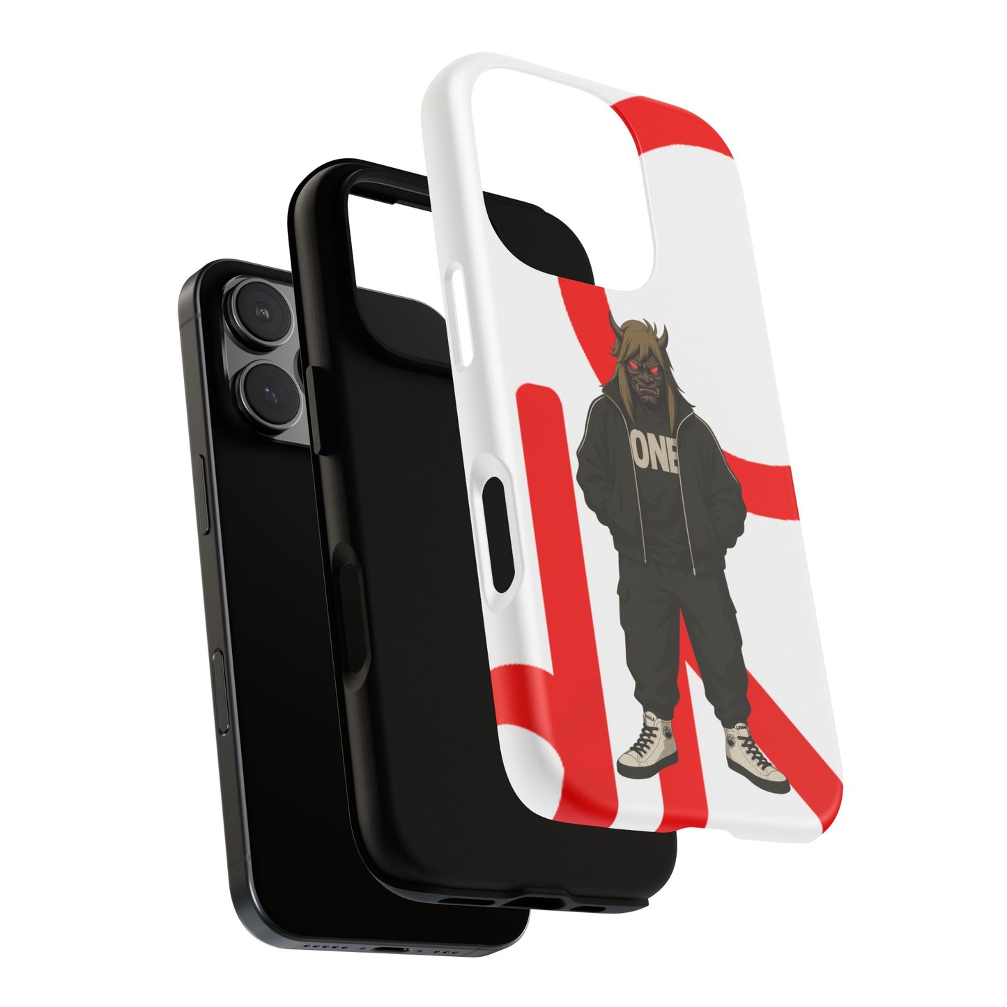 OCTAV3 ONE — Street Samurai Red Phone Case