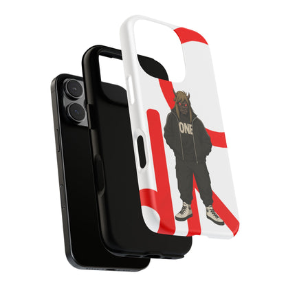 OCTAV3 ONE — Street Samurai Red Phone Case