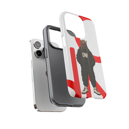 OCTAV3 ONE — Street Samurai Red Phone Case