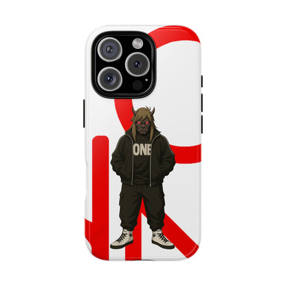 OCTAV3 ONE — Street Samurai Red Phone Case