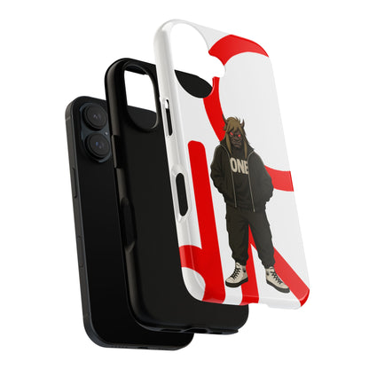 OCTAV3 ONE — Street Samurai Red Phone Case