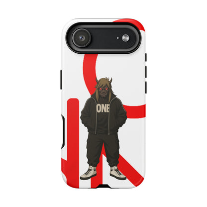 OCTAV3 ONE — Street Samurai Red Phone Case