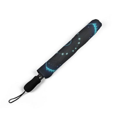 OCTAV3 “Frequency Emblem” Umbrella – Turquoise Glow