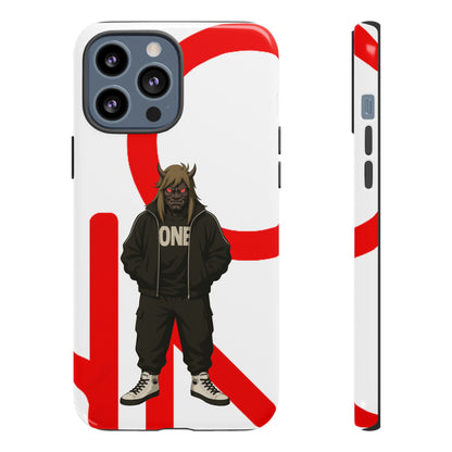 OCTAV3 ONE — Street Samurai Red Phone Case