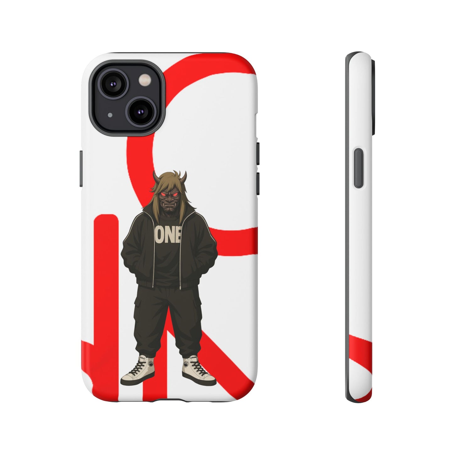 OCTAV3 ONE — Street Samurai Red Phone Case