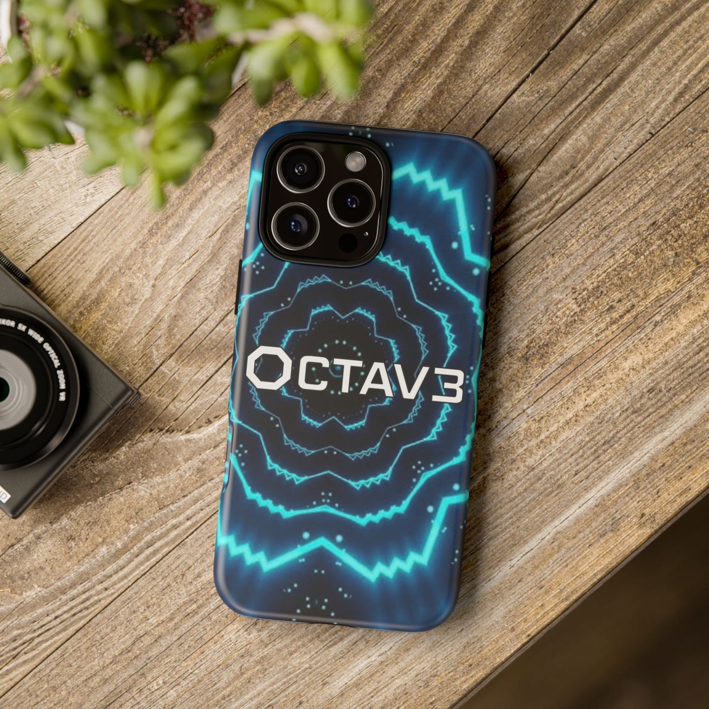 Octav3 Frequiency Portal Phone Case