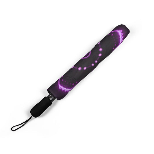 OCTAV3 “Frequency Emblem” Umbrella – Audio Purp Glow